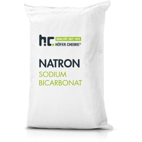 1 x 25 kg de bicarbonate de sodium en qualité alimentaire