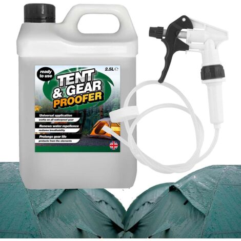 1 x 2.5 Litre Tent & Gear Protective Waterproof Spray