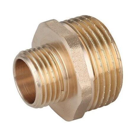 3/4"" BSP  15mm  Vulgarisation De Filetage Femelle X En Laiton Chrome Male 15 Mm De Long