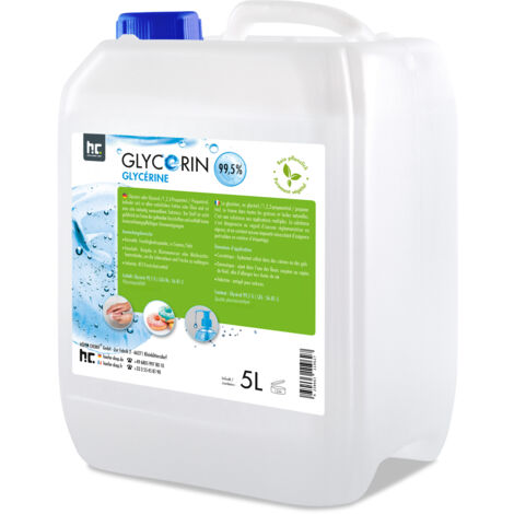 1 x 5 Litre Glycérine végétale pure - qualité alimentaire