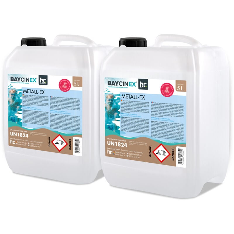 Höfer Chemie Gmbh - baycinex Metall-Ex Séquestrant Métaux baycinex® en bidon de 5 l 10 l (en)