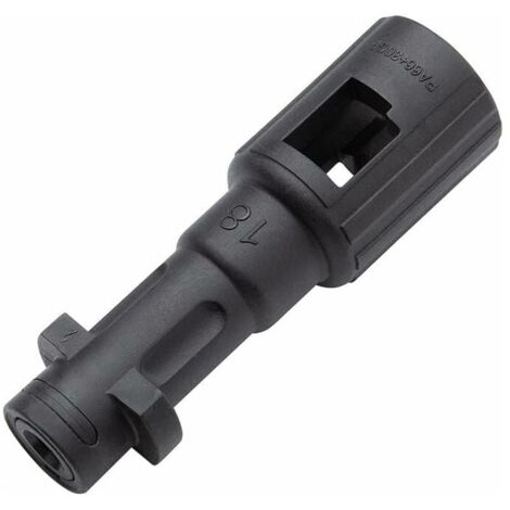 1 x Adaptador de bayoneta para hidrolavadora, conexión de limpieza para accesorios de hidrolavadoras Lavor Kew, Nilfisk Alto y Karcher serie K.
