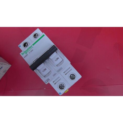 1 x DISJONCTEUR iC60H 1P+N C 25A SCHNEIDER A9F07625