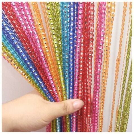 1 x Door Curtain Mosquito Net Chain for Door Divider or Curtain Panel (Color)