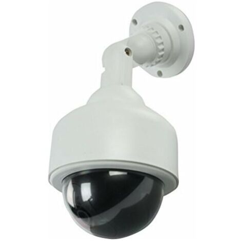 1 X Fausse sécurité fictive Caméra CCTV imperméable à l'eau IR LED Lumière clignotante Clignotante Surveillance intérie extérie