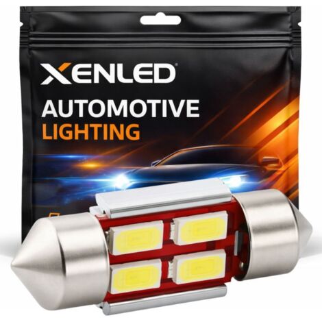 1 x LED 31mm - Blanc - R-LED C3W - 4 SS CANBUS - Ampoule de voiture