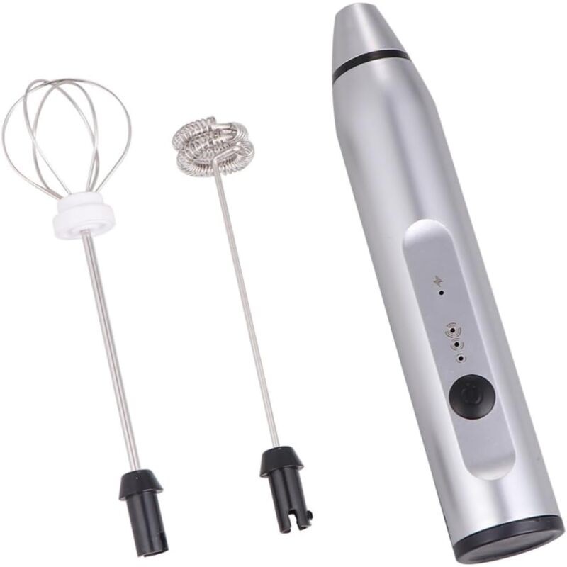 Ineasicer - 1 x Machine à lait Mousseur à lait portatif Petit mélangeur Mélangeur Mélangeur à œufs à boire Lumière led Appareils de cuisine Batteur à
