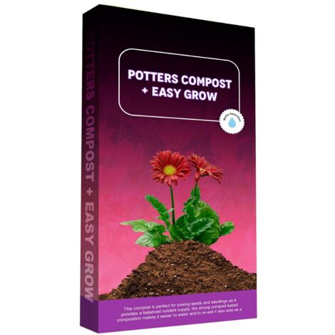 1 x Potters Compost Seed Sowing Easy Grow 60 Litres Soil Bags