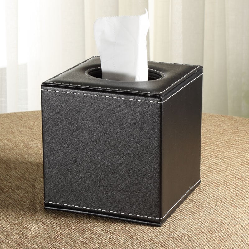1 x quadratischer Tissue-Box-Halter, Tissue-Box für Badezimmer, Schlafzimmer, Auto – Schwarz | 06286480207939 1 x quadratischer Tissue-Box-Halter, Tissue-Box für Badezimmer, Schlafzimmer, Auto – Schwarz | 06286480207939