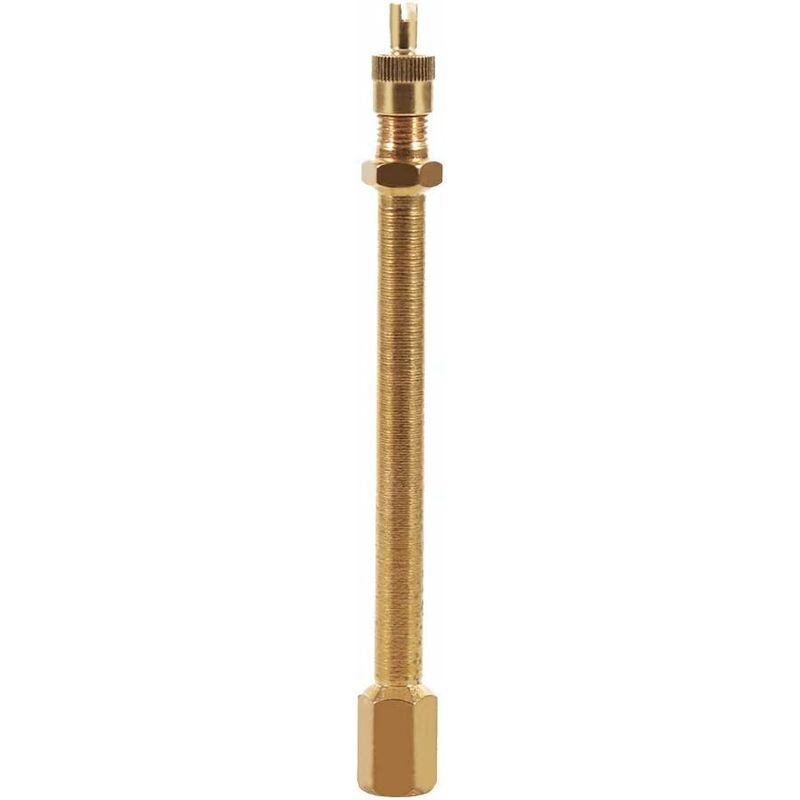 1 x Reifenventilverlängerung, Messing-Reifenverlängerungsadapter Inflationsverlängerungsventilverlängerung (100 mm) (Gold), – 13Thirteen | 05460000980750 1 x Reifenventilverlängerung, Messing-Reifenverlängerungsadapter Inflationsverlängerungsventilverlängerung (100 mm) (Gold), – 13Thirteen | 05460000980750