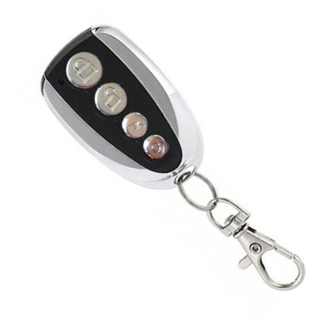 1 X Télécommande Universelle pour Porte de Garage 433.92MHz, Compatible avec Les Modèles BFT, MITTO2, MITTO4, TRC1, TRC2, TRC4 / Réglage Facile / 4 Canaux, Émetteur à Main