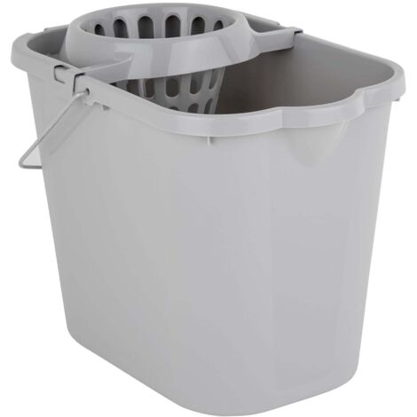 1 x Thread Cotton Floor Mop Set Super Absorbent Cotton Mop Head With Handle & 2.6 Gallon Bucket