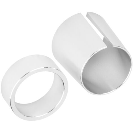 1-Zoll-Kegelkupplungswellenadapter – Robustes Zubehör aus silbernem Aluminium