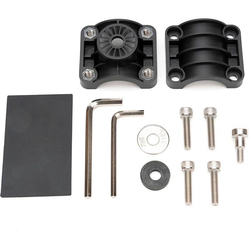 010-12676-15 0 Degree Livescope Pole Mount for Panoptix LVS32 Transducer, Trolling Motor Shaft Mount for use with Panoptix LiveScope Ice Fishing