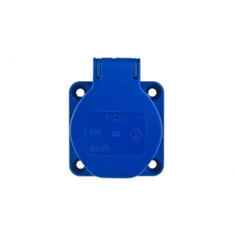 10/16A 2P+Z SCHUKO 230V BLEU IP54 105-0B SOCKET 105-0B MASK5907711107170 PCE