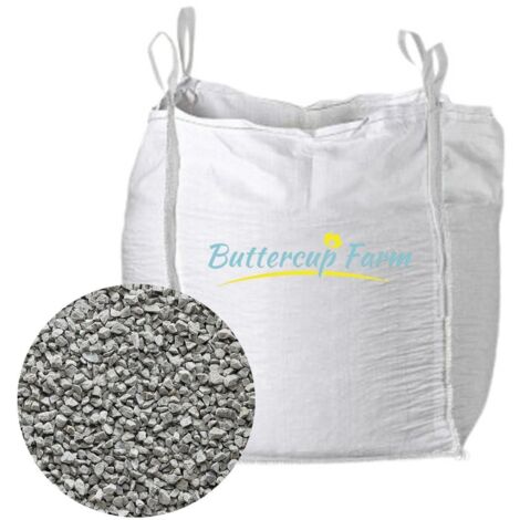 10-20mm Grey Limestone Chippings - Premium Aggregate Bulk Bag - 850 kilos