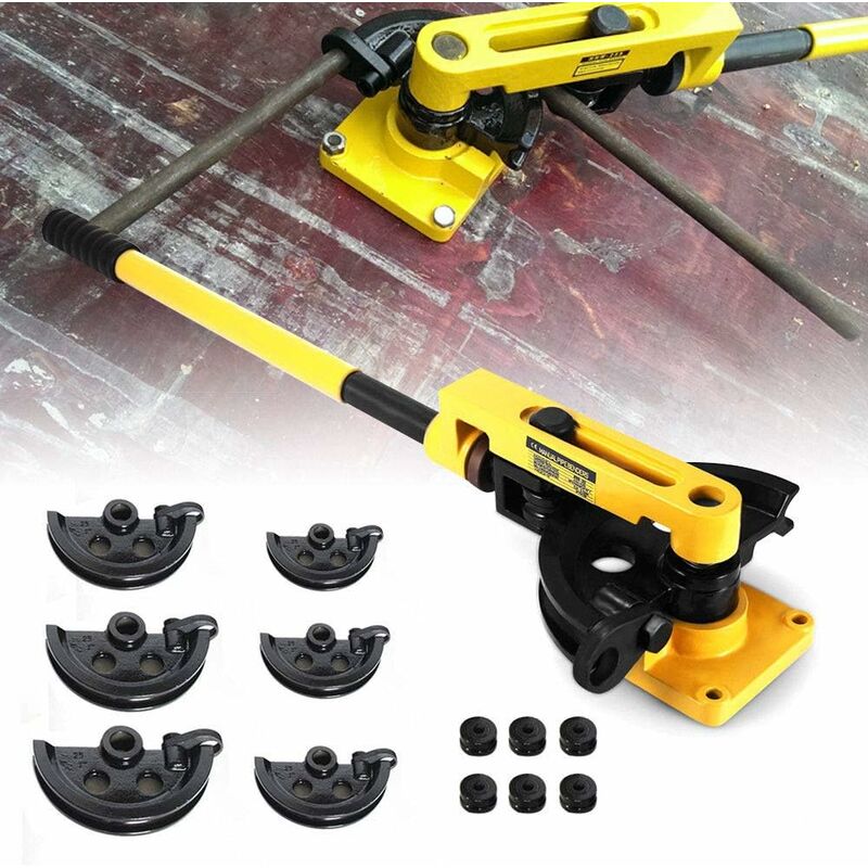 10-25 mm Tuyau en Acier Tube Bender Bending Cintreuse de Tuyaux en Acier Tube Bender Heavy
