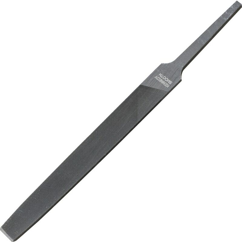 4' (100MM) Flat Smooth Engineers File - Kennedy