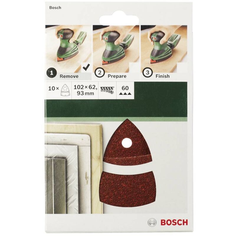 10 disques abrasifs Bosch velcro 102X6293 mm grain 120 - vue 4