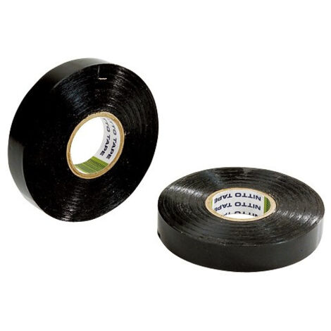 10 Adhesifs PVC noir 15mm x 10m