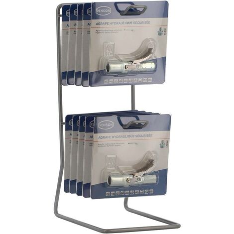 10 AGRAFES SECURISEES 4 MORS POUR COMPTOIR + 1 OFFERT RENSON