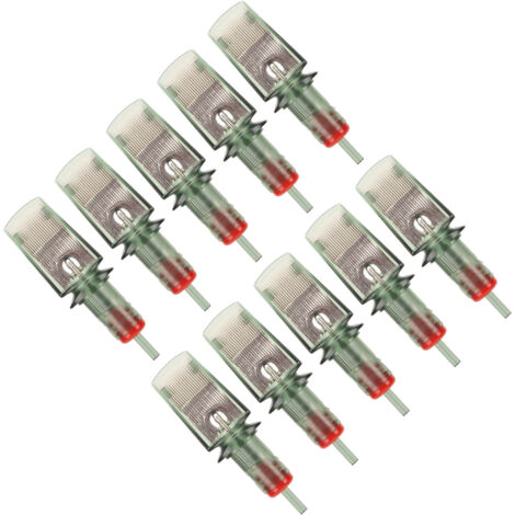 10 aiguilles incurvées jetables RM 1239 pour shading, ultra-fines en acier inoxydable