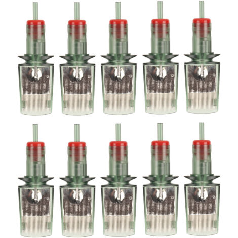 10 aiguilles incurvées jetables RM 1245 pour microblading en acier inoxydable
