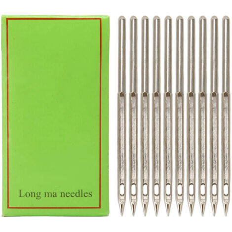 10 Aiguilles pour Machine à Coudre Industrielle Flyingman GK26 1A, Compatible Newlong NP-7A 92x230, pour Broderie et Couture DIY