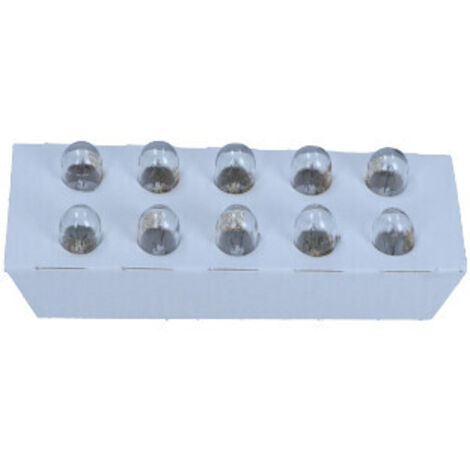 10 Ampoules 12V W3W Original