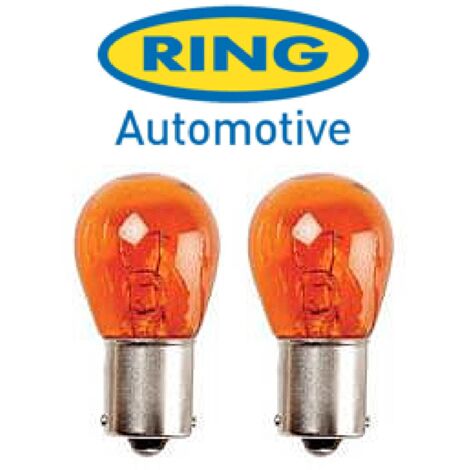 10 Ampoules BA15S - 12V - 21W - Eclairage Orange - Clignotants