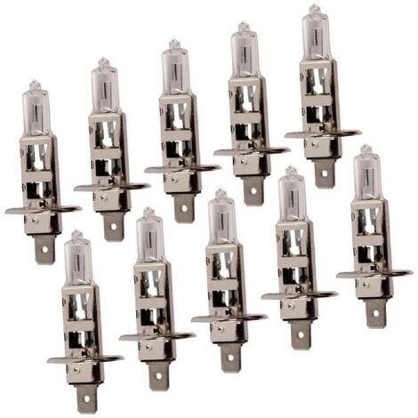 10 Ampoules H1 12V 100W 3000K - P14.5S - 