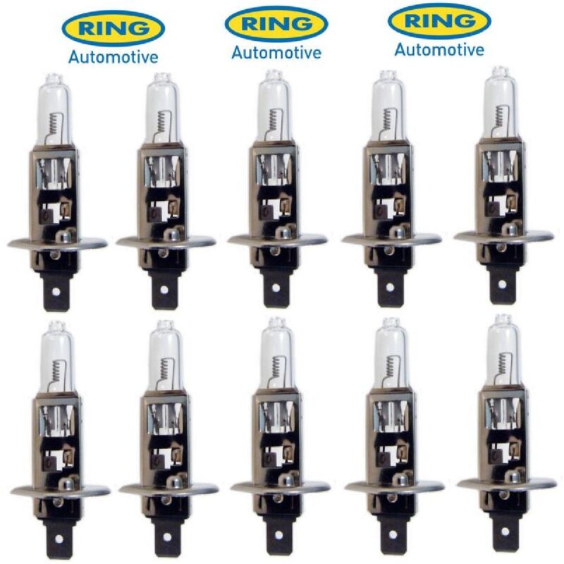 Ring - 10 Ampoules H1 12V 55W - P14.5S - Blanc