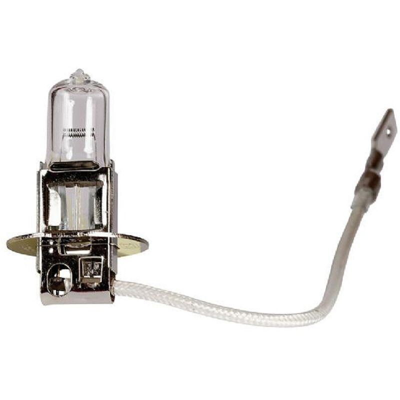 10 Ampoules H3 12V 55W 3300K - PK22S -! - Blanc
