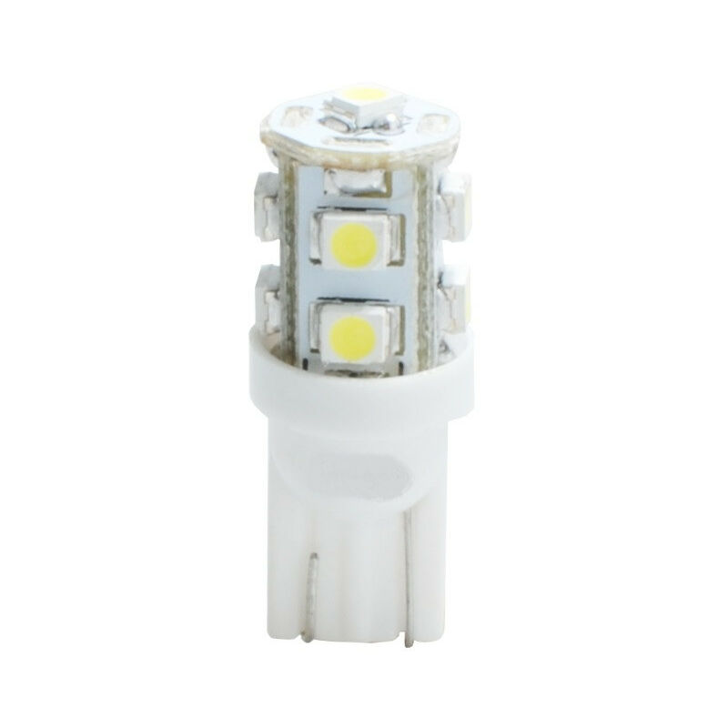 10 ampoules led blanc T10 W5W 9xSMD3528 12V 0.72W