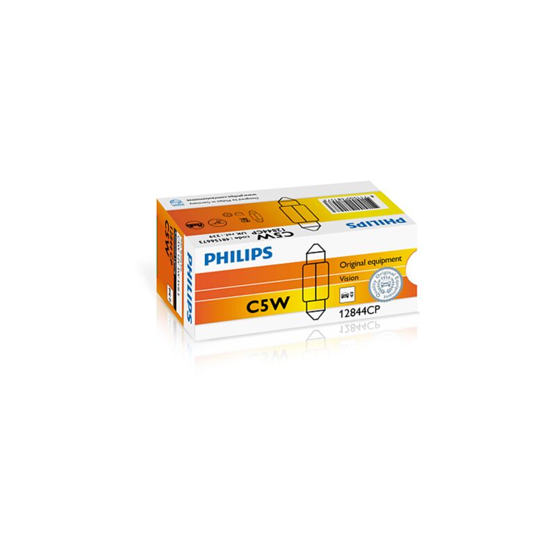 Philips - 10 ampoules navette 36mm C5W 5W 12V SV8.5