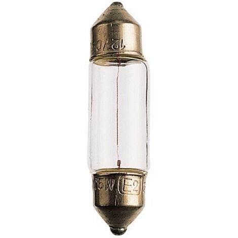 10 AMPOULES NAVETTES 11X36 C5W, 24 VOLTS 5 WATTS CULOT SV8.5-8