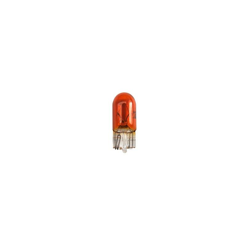 10 ampoules T10 W5W 12V 5W orange
