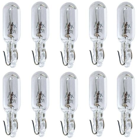 Ampoule Voiture Ampoules Tableau de Bord 10PCS 12V 1.2W 10PCS
