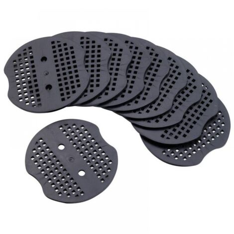 10 arandelas de anclaje de acero para lonas, arandelas de anclaje en forma de U
