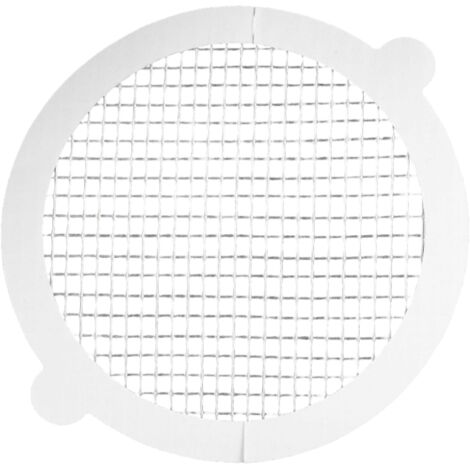 10 autocollants jetables pour filtre de canalisation, adaptés cuisine, salle de bain, terrasse, buanderie, gris ronds.