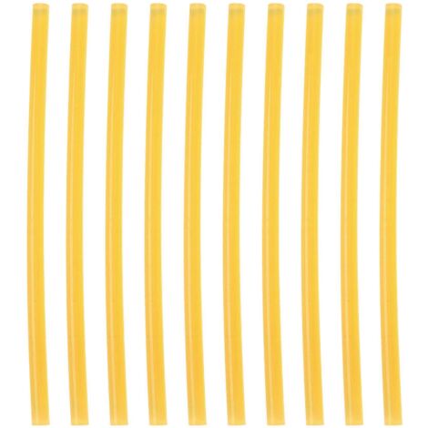 10 bâtonnets de colle pour débosselage à chaud - Outil de débosselage jaune
