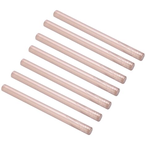 10 Bâtons de Cire à Cacheter Inodores, Dorés Champagne - Pour Correspondance, Invitations et Documents - Pack de 10
