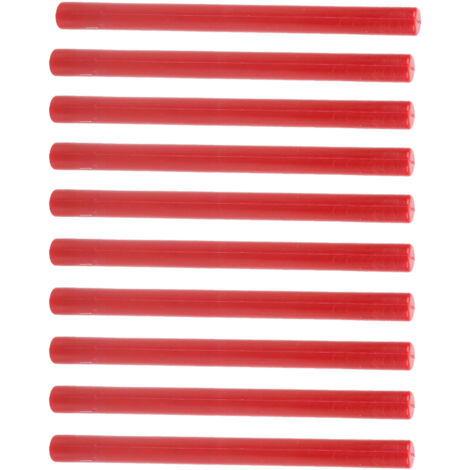 10 Bâtons de Cire à Sceller Rouge, Sans Odeur et Faciles à Utiliser, pour Lettres, Invitations et Papiers Importants