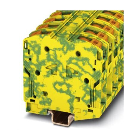 10 Blocs de jonction pour conducteur de protection - PTPOWER 50-PE - Lot de 10 unités 3260052