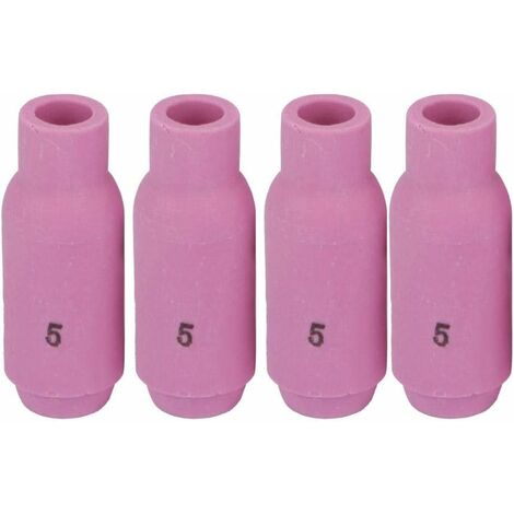 10 bolas protectoras de cerámica para antorcha de soldadura TIG WP-17/18/26 (10N49(5))
