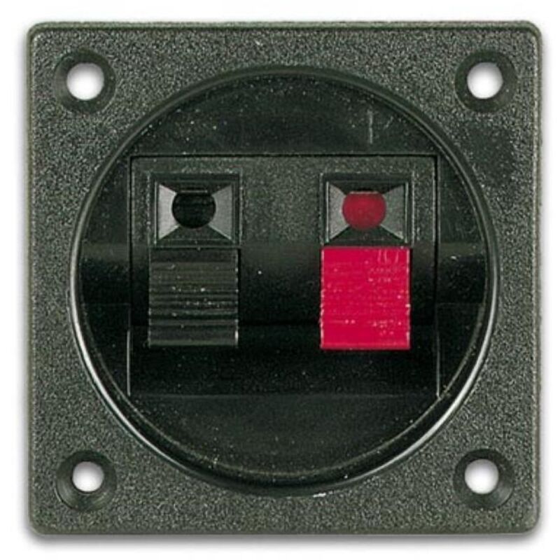 Bornier pour enceinte - carre