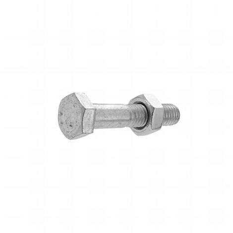 10 Boulons tête hexagonale filetage partiel Inox A2 - diamètre 6 mm - Longueur 50 mm mm - Diamètre 6 mm