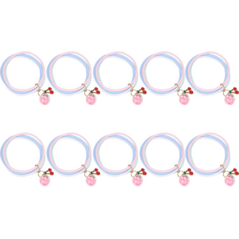 10 Bracelets Anti-Moustiques Huiles Essentielles Adulte Enfant - Lot de 10 - Rose Cerise