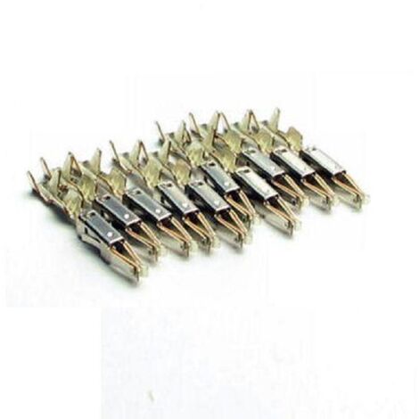 10 Broches femelles compatible avec connecteur Mini-ISO Bleu jaune vert