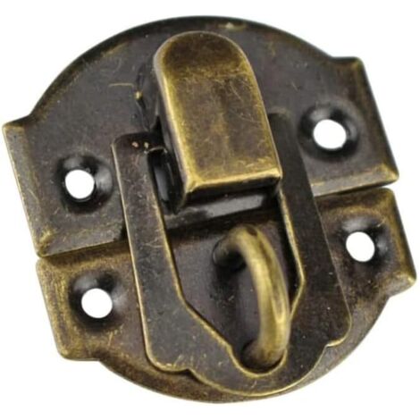 10 cadenas anciens pour boîtes à bijoux, fermoir vintage